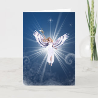 Carte de Noël d'ange de Gloria