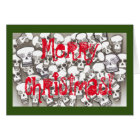 Carte de noël de badass