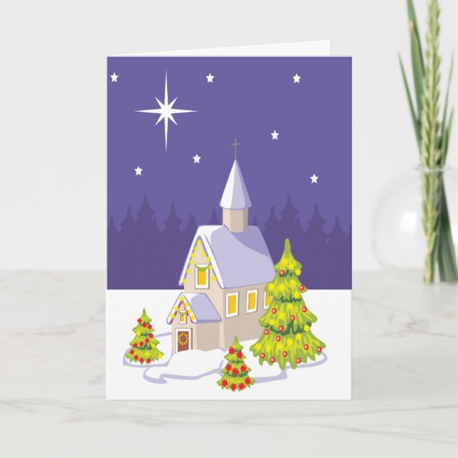 Carte de Noël de bénédiction irlandaise (Devant)