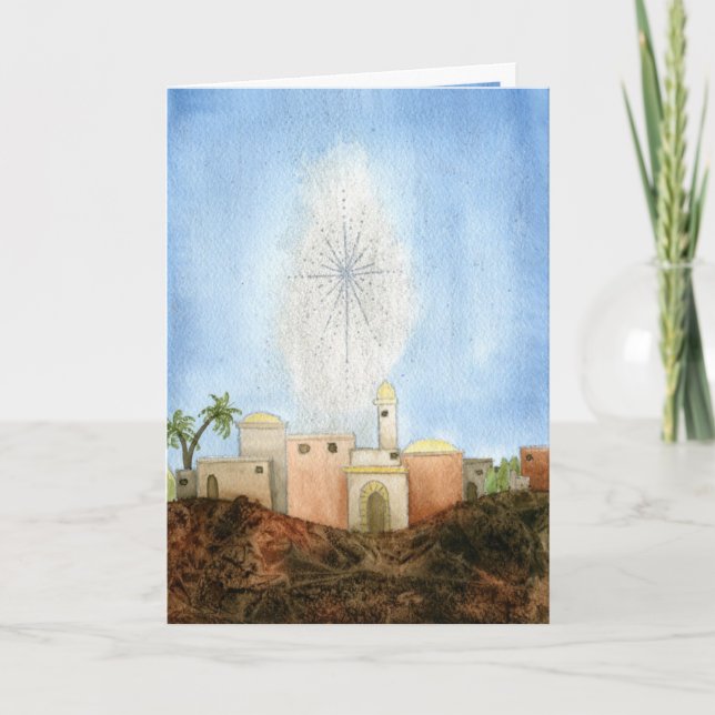 Carte de Noël de Bethlehem (Devant)
