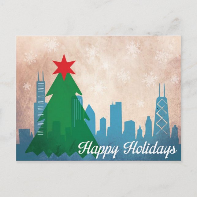Carte de Noël de CHICAGO (Devant)