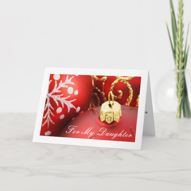 Carte de Noël de Diva pour filles (Devant)