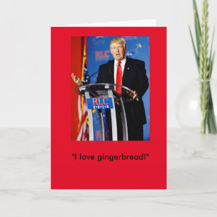 Carte de Noël de Donald Trump