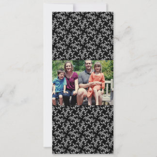 Carte de Noël de famille 4x9