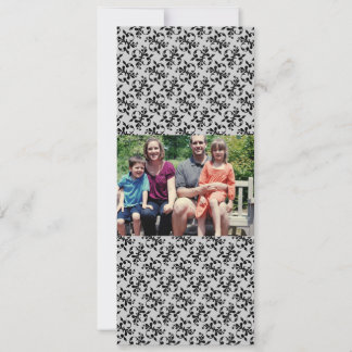 Carte de Noël de famille 4x9