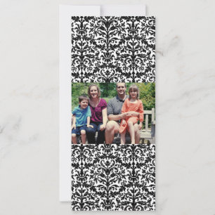 Carte de Noël de famille 4x9