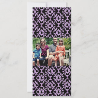 Carte de Noël de famille 4x9