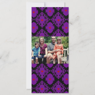 Carte de Noël de famille 4x9