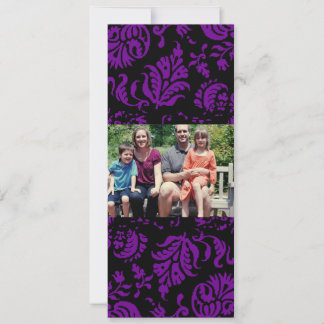 Carte de Noël de famille 4x9