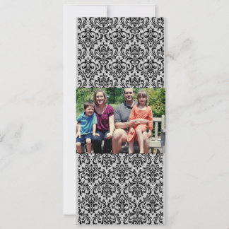 Carte de Noël de famille 4x9