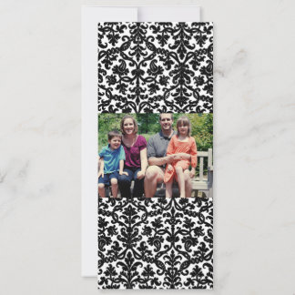 Carte de Noël de famille 4x9