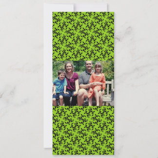 Carte de Noël de famille 4x9