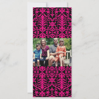 Carte de Noël de famille 4x9