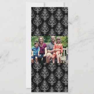 Carte de Noël de famille 4x9