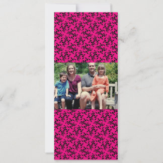Carte de Noël de famille 4x9