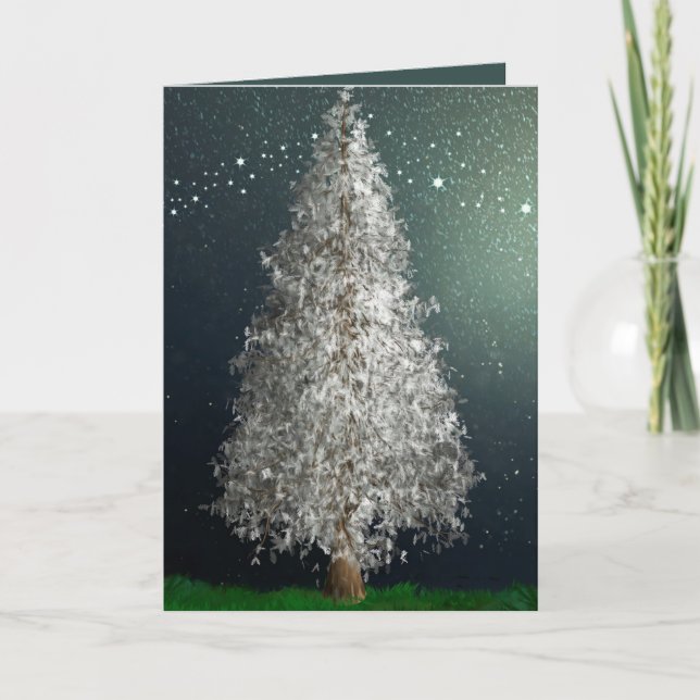 CARTE DE NOËL DE FEATHER TREE (Devant)