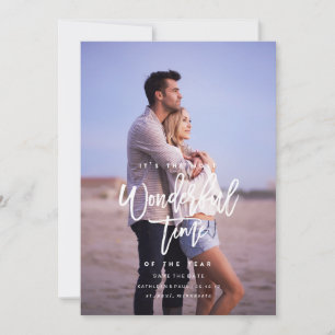 Carte de Noël de fiançailles, Sauvegarder la date 