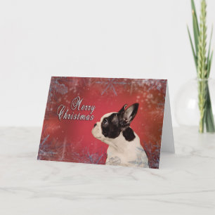 Carte de Noël de Frenchie