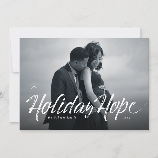Carte de Noël de Holiday Hope (Devant)