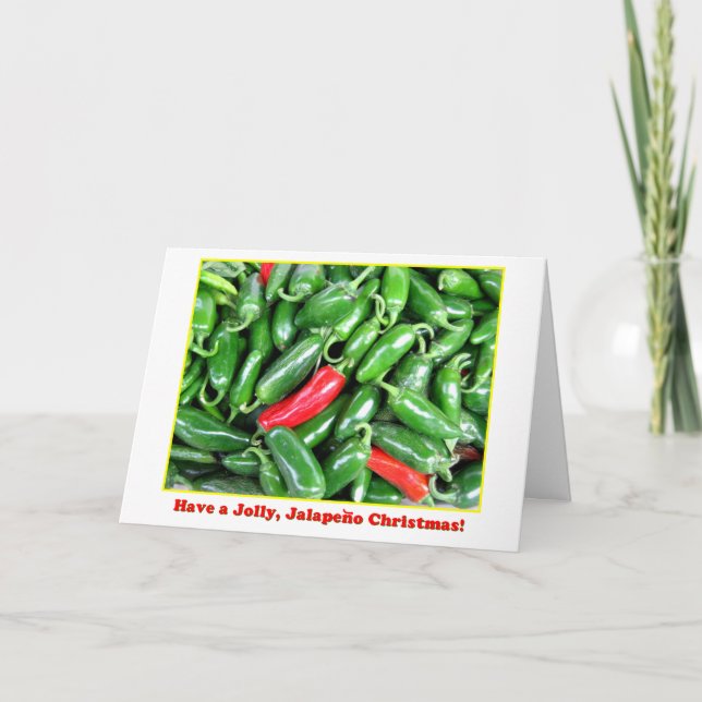 Carte de Noël de Jalapeno (Devant)