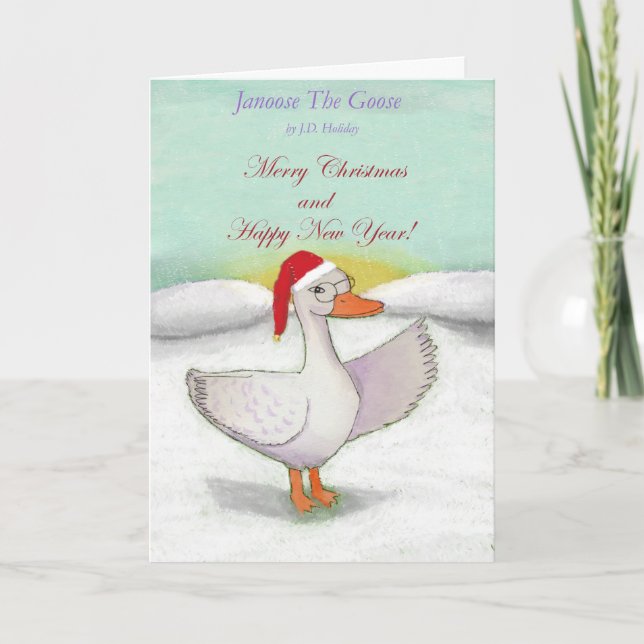 CARTE de NOËL de Janoose (Devant)