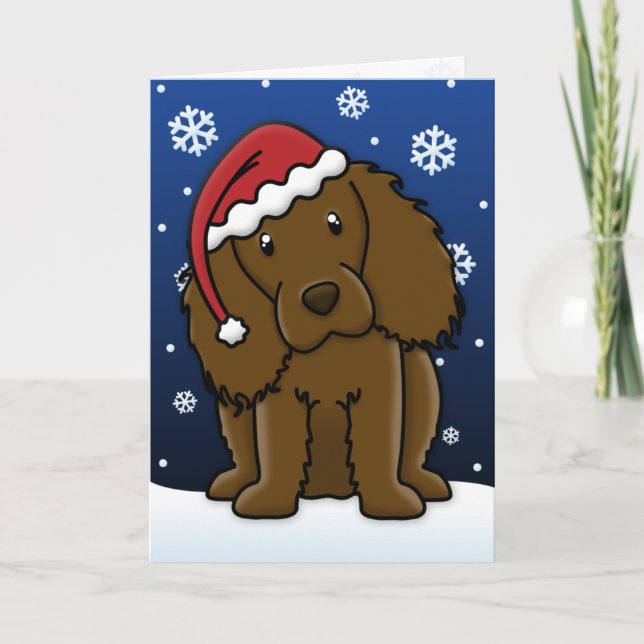 Carte de Noël de Kawaii Boykin (Devant)