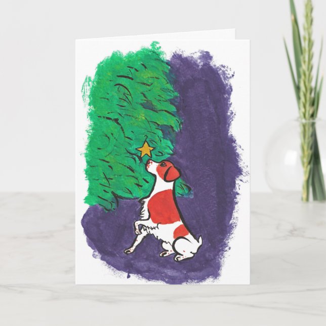 Carte de Noël de la Bretagne (Devant)