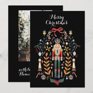 Carte de Noël de la famille Nutcracker