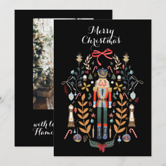 Carte de Noël de la famille Nutcracker