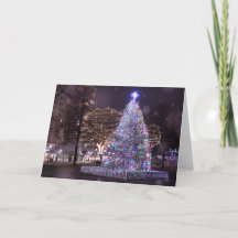 Carte de Noël de la Nouvelle-Écosse à Boston