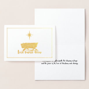 Carte de Noël de l'amour