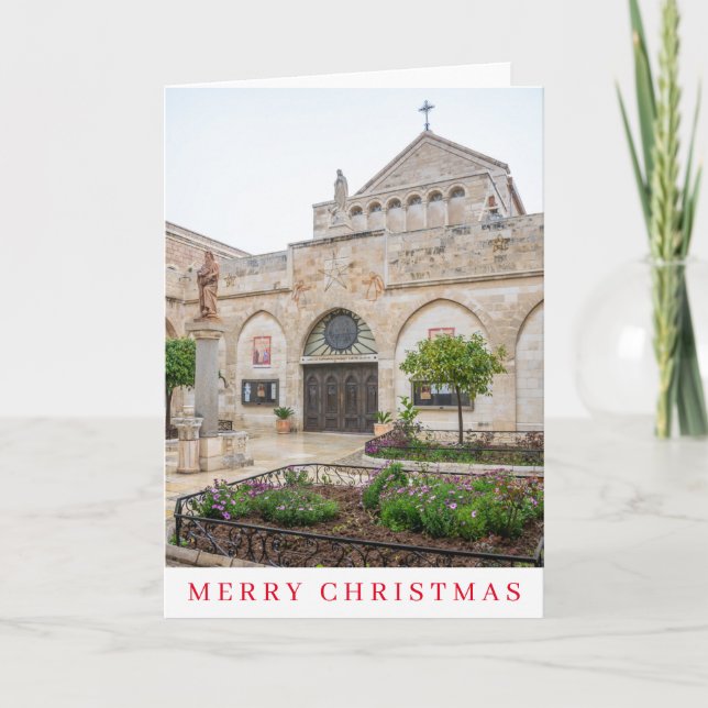 Carte de Noël de l'église de la Nativité (Devant)