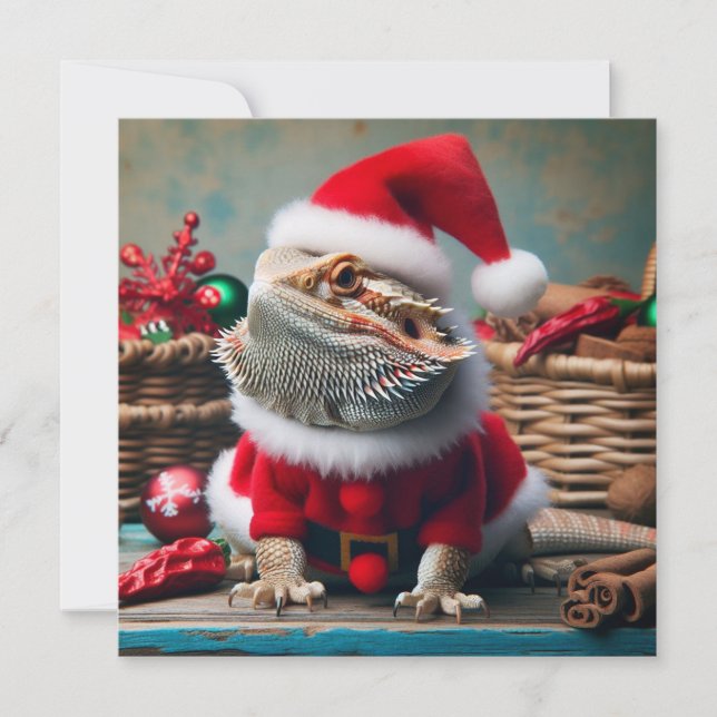 Carte de Noël de l'hardie (Devant)