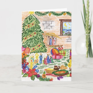 Carte de Noël de Lisbeth