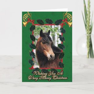 Carte de Noël de Morgan Horse