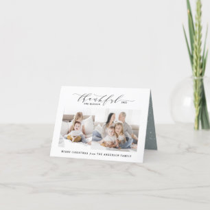 Carte de Noël de Noël de Noël de grâce et béni