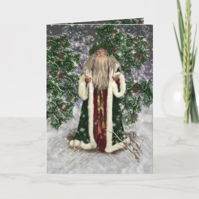 Carte de Noël de père (Devant)