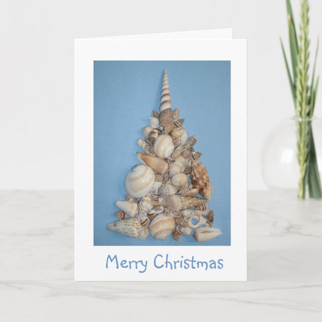 Carte de Noël de Shell de mer (Devant)
