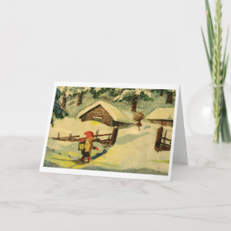 Carte de Noël de Tomten