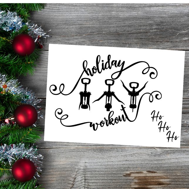 Carte de Noël de vacances amusantes (Créateur téléchargé)