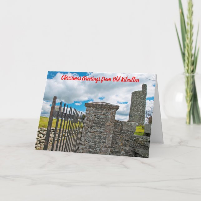 Carte de Noël de Vieux Kilcullen (Devant)