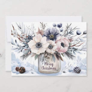 Carte de Noël d'entreprise personnalisée pour les 