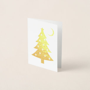 Carte de Noël Déplaisant Arbre