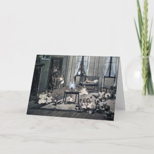 Carte de Noël Déplaisante Vintage de Krampus