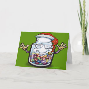 Carte de Noël des comptoirs de haricots