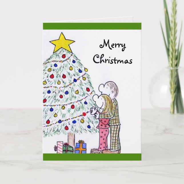 Carte de Noël des gens de Lizzy (Devant)