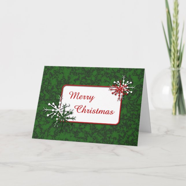 Carte de Noël des snowflèches (Devant)