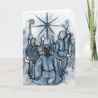 Carte de Noël des trois rois