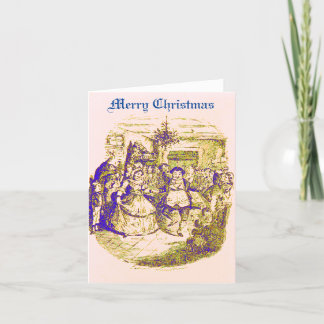 Carte de Noël Dickens