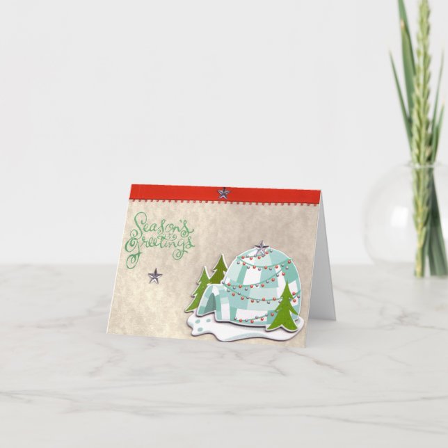 Carte de Noël d'Igloo Seasons (Devant)